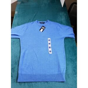 Primark Cedar Wood State Sweater Sz Large Mens Blue Long Sleeve V-Neck NWT